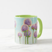 Mug Boug de jardin, Allium de détection violette (Devant droit)