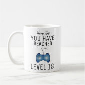 Mug Boug de joueur personnalisé, 18e cadeau d'annivers (Gauche)
