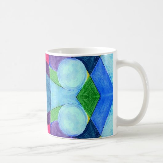 Mug Boug de juteux géométriques (Droite)