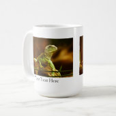 Mug Boug de lézard vert personnalisé (Devant gauche)