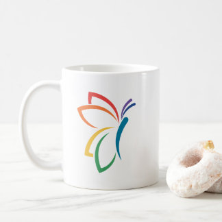 Mug Boug de logo NEDA avec papillon