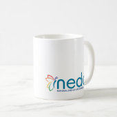 Mug Boug de logo NEDA avec papillon (Devant droit)