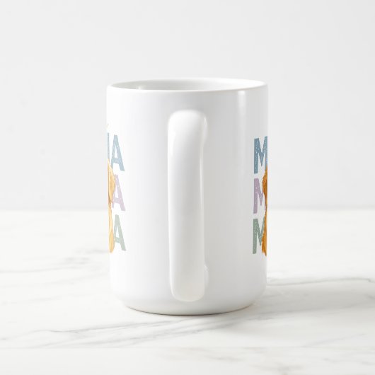 Mug Boug de maman retriever doré personnalisé - Person (Poignée)