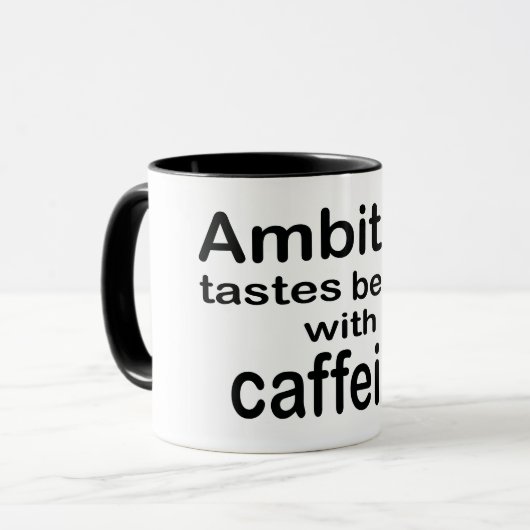 Mug Boug De Motivation Du Matin Pour La Caféine (Devant gauche)