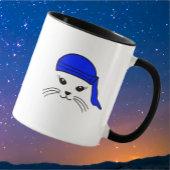 Mug Boug de motonneuse à petite chatte personnalisable