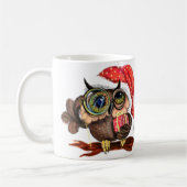 Mug Boug de Noël Cadeau Chouettes de bébé avec cadeaux (Gauche)