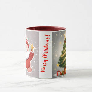 Mug Boug de Noël exclusif : Père Noël rouge, Étoile pé