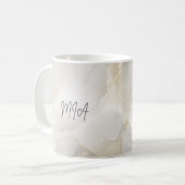 Mug Boug de nom de marbre personnalisé (Devant gauche)