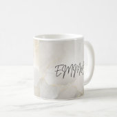 Mug Boug de nom de marbre personnalisé (Devant droit)