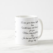Mug Boug de Nouvel An personnalisable pour maman (Devant droit)