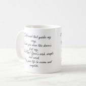 Mug Boug de Nouvel An personnalisable pour maman (Devant gauche)