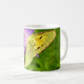 Mug Boug de papillon jaune nuageux (Devant droit)