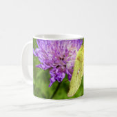 Mug Boug de papillon jaune nuageux (Devant gauche)