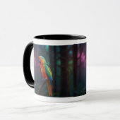 Mug Boug de paradis de perroquets vibrants (Devant gauche)