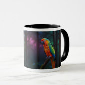 Mug Boug de paradis de perroquets vibrants (Devant droit)