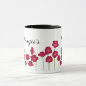 Mug Boug de pavot avec le nom de maman dessus (Centre)