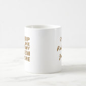 Mug Boug De Retraite Personnalisé, Chaque Sip Goûte Co (Centre)