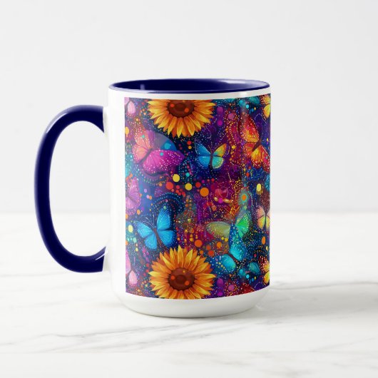 Mug Boug de rêve de papillon lunaire (Gauche)