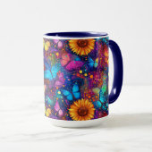 Mug Boug de rêve de papillon lunaire (Devant droit)