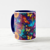 Mug Boug de rêve de papillon lunaire (Devant gauche)