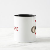 Mug Boug de singe de choeur personnalisé pour enfants (Centre)