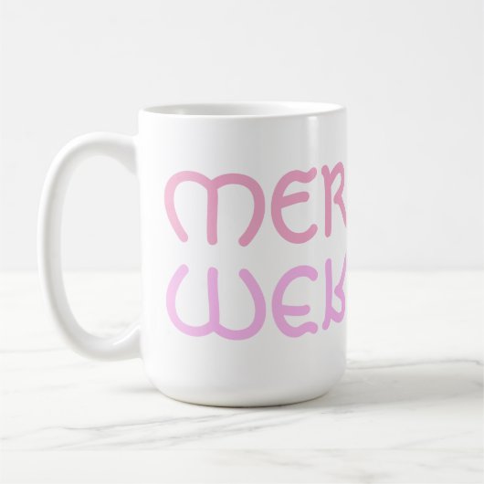 Mug Boug de sirène de réflexion retourné (Gauche)