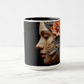 Mug Boug de tatouage à l'aquarelle (Centre)