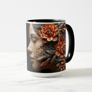 Mug Boug de tatouage à l'aquarelle