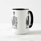 Mug Boug de tatouage à l'aquarelle (Devant droit)