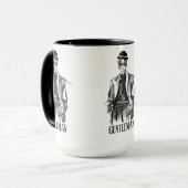 Mug Boug de tatouage à l'aquarelle (Devant gauche)