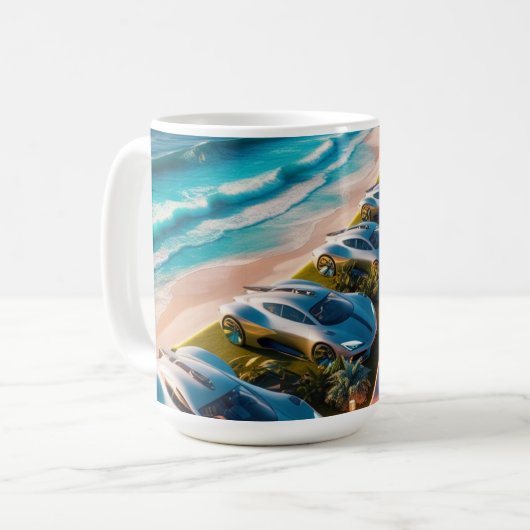 Mug Boug de voitures de luxe (Devant gauche)