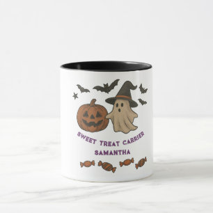 Mug Boug d'Halloween éffrayant - Boos, chauves-souris 