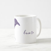 Mug Boug d'illustration corbeau (Devant droit)