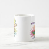 Mug Boug Dinosaure Cute Personnalisé - Nom Personnalis (Centre)