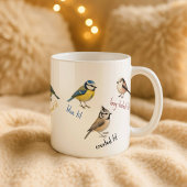 Mug Boug d'oiseaux - Jardin Oiseaux Aquarelle Coupe de