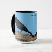 Mug Boug d'oiseaux noirs (Devant gauche)