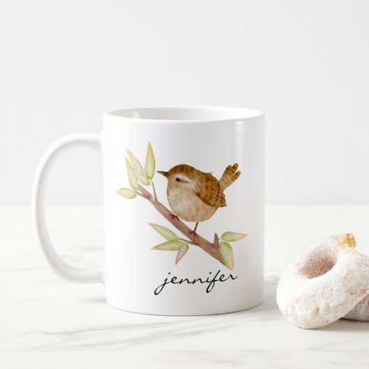 Mug Boug d'oiseaux porcins (Avec donut)
