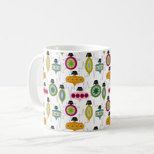 Mug Boug d'ornements atomiques (Devant gauche)