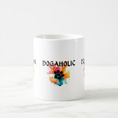Mug Boug Empreinte de patte Aquarelle - Cadeau Amoureu (Centre)