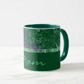Mug Boug en céramique "Maman" vert toxique Avatar (Devant droit)