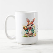 Mug Boug en céramique pour visiteurs de Pâques Bunny (Gauche)