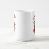 Mug Boug en céramique Red Poppies (15oz) (Centre)