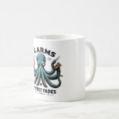 Mug Boug en coiffure de pieuvre - 8 armoiries pour des (Devant droit)