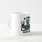 Mug Boug en coiffure de pieuvre - 8 armoiries pour des (Devant gauche)