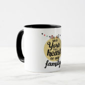Mug Boug familial de coeur (Devant gauche)