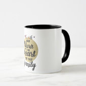 Mug Boug familial de coeur (Devant droit)