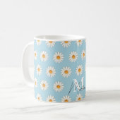 Mug Boug floral marguerite - Coupe de café esthétique (Devant gauche)