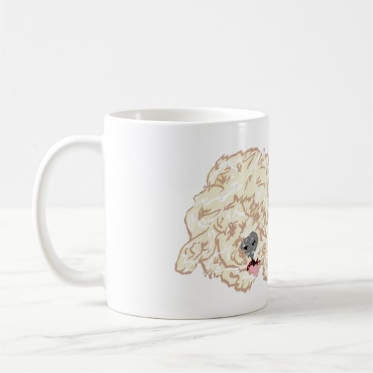 Mug Boug : Goldendoodle (Gauche)