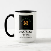 Mug Boug logo d'entreprise personnalisé, Cadeau d'entr (Gauche)