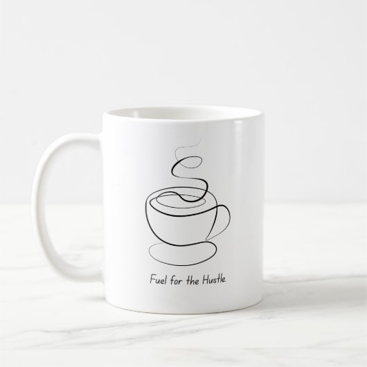 Mug Boug motivationnel à combustible Hustel (Gauche)